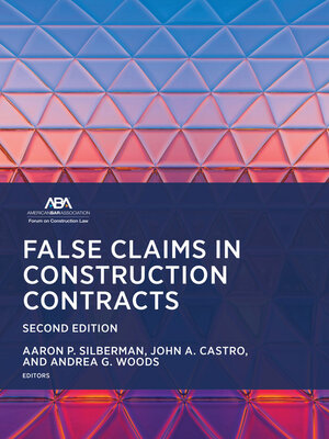 cover image of False Claims in Construction Contracts